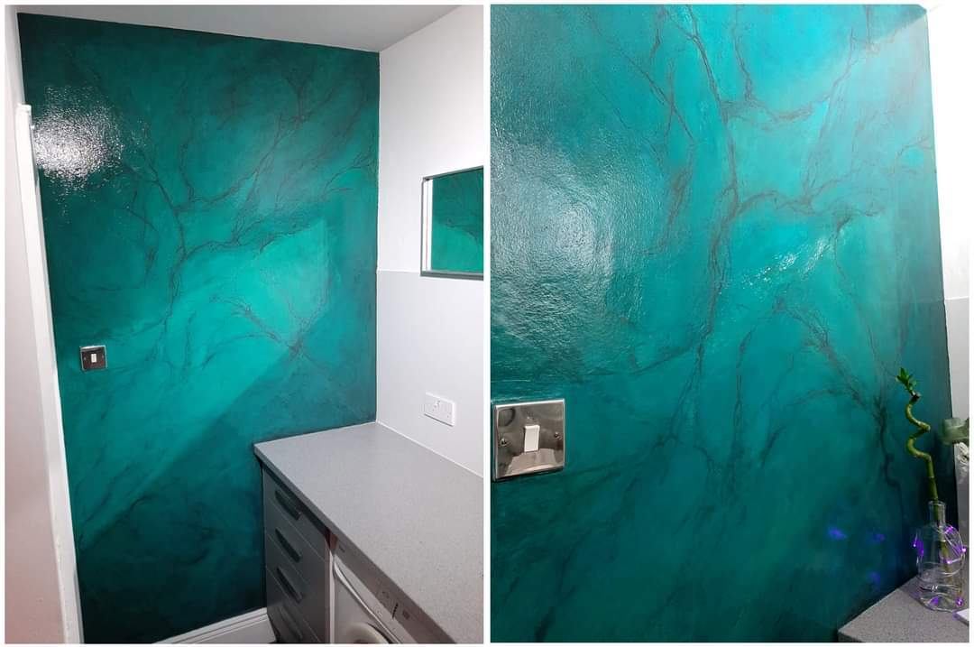 marble effect — Newton Aycliffe — MJ Painting and Decorating